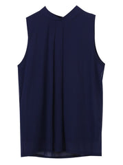 Fashion Women  Chiffon Blouses  Summer Top Sleeveless Shirt Casual Tops  blusas mujer de moda 2019